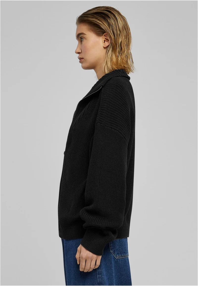 UC Knitted Zip Cardigan