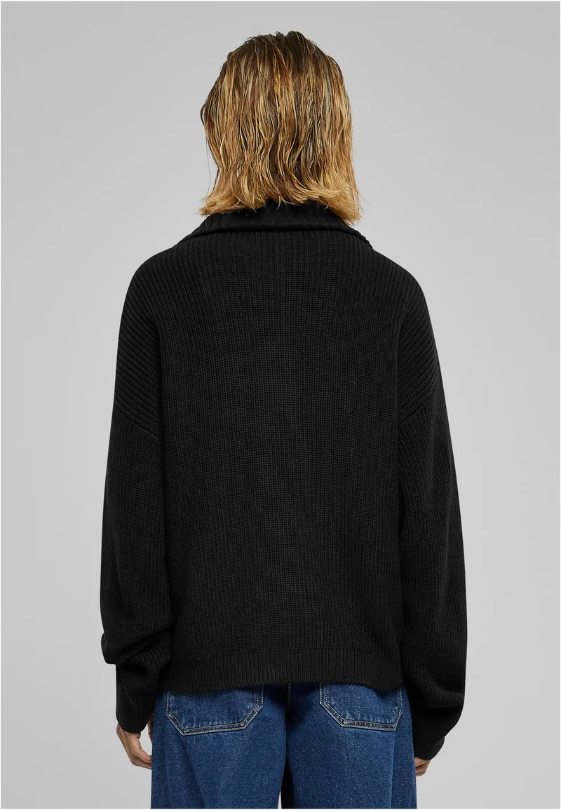 UC Knitted Zip Cardigan