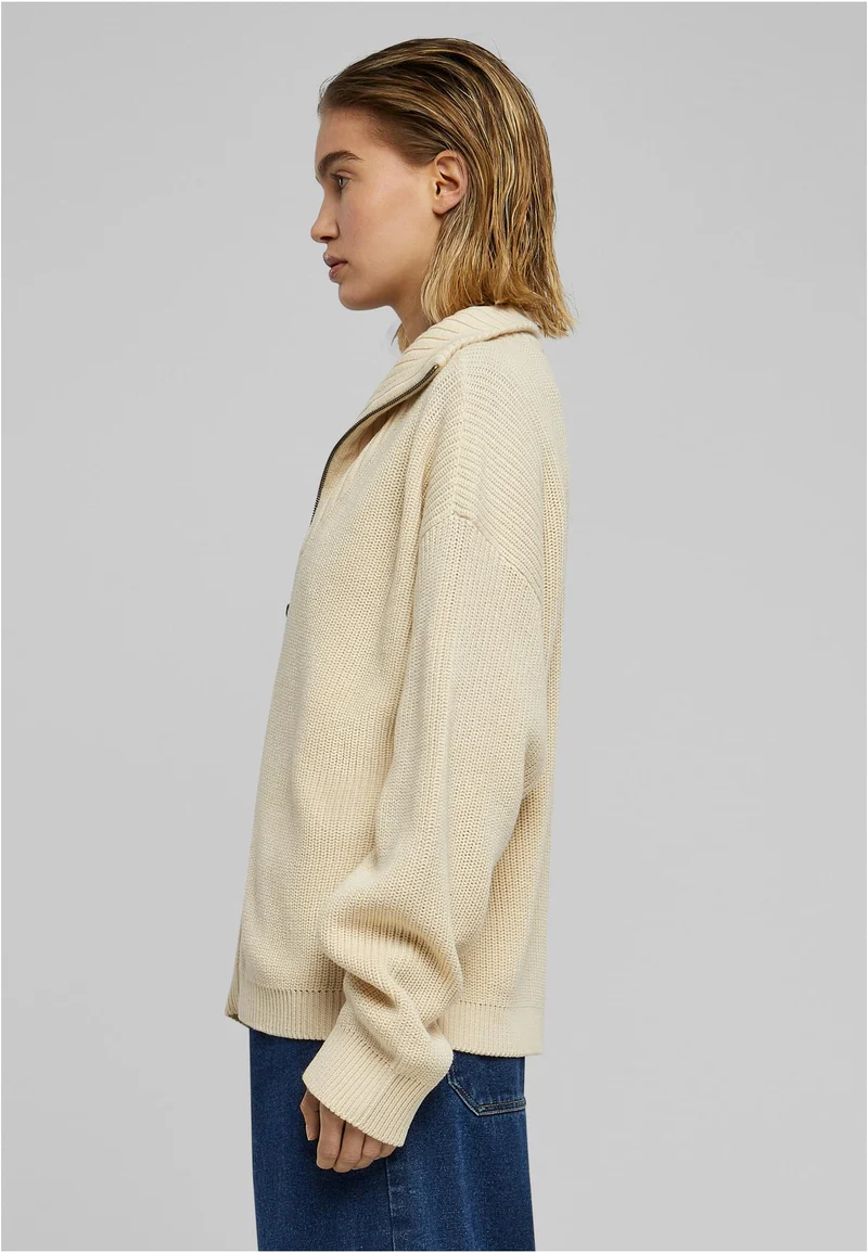 UC Knitted Zip Cardigan