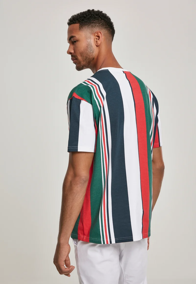 UC Heavy Oversized Big AOP Stripe Tee