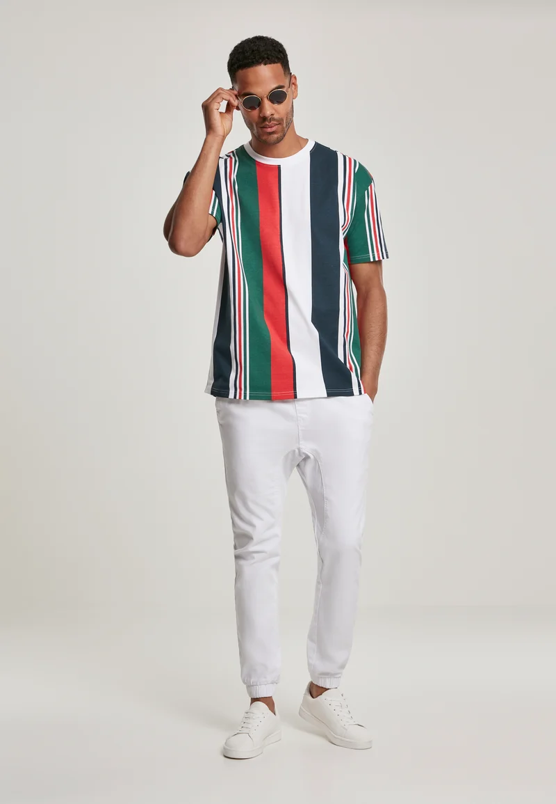 UC Heavy Oversized Big AOP Stripe Tee