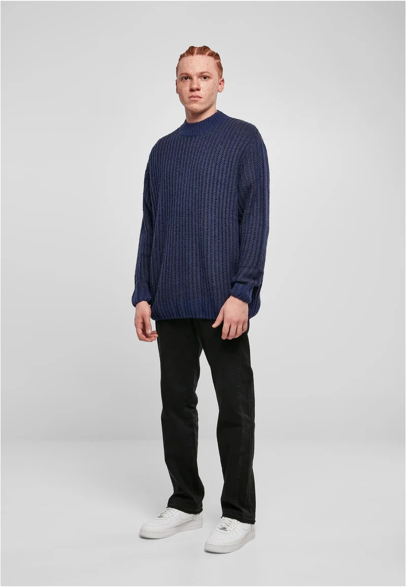UC Oversized Two Tone Sweater