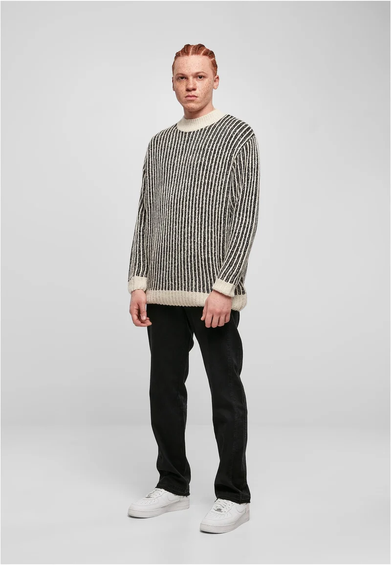 UC Oversized Two Tone Sweater