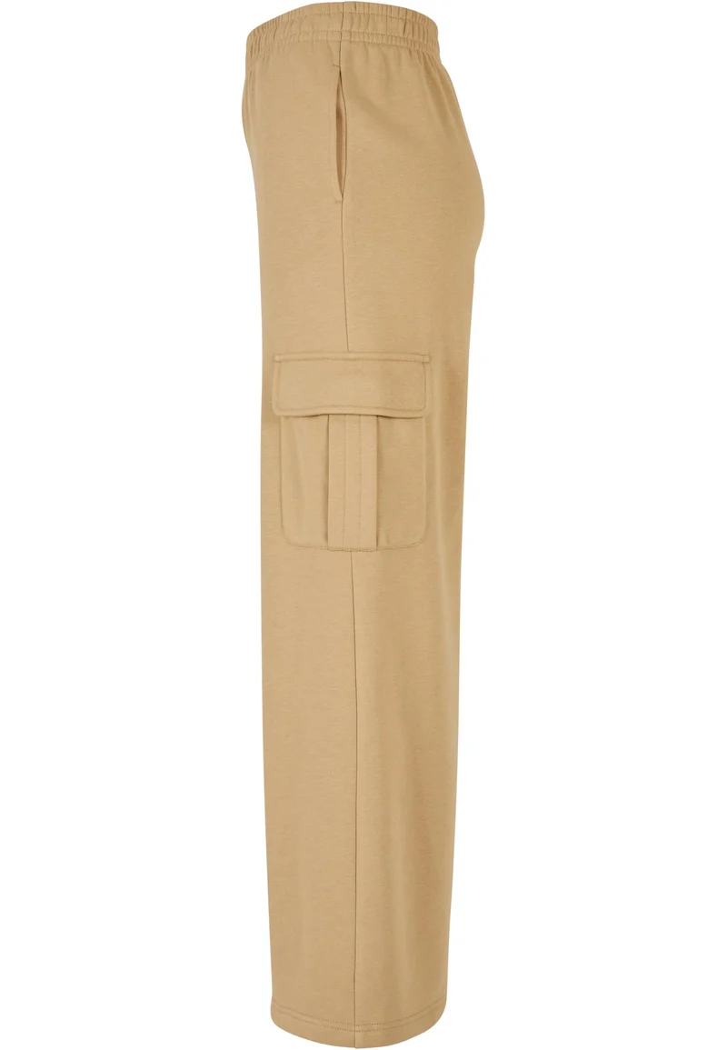 UC Highwaist Wide Leg Cargo Terry Pants