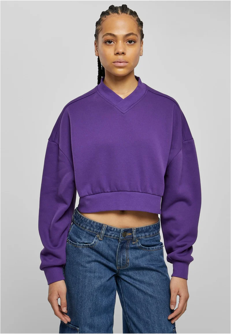 UC Cropped V-Neck