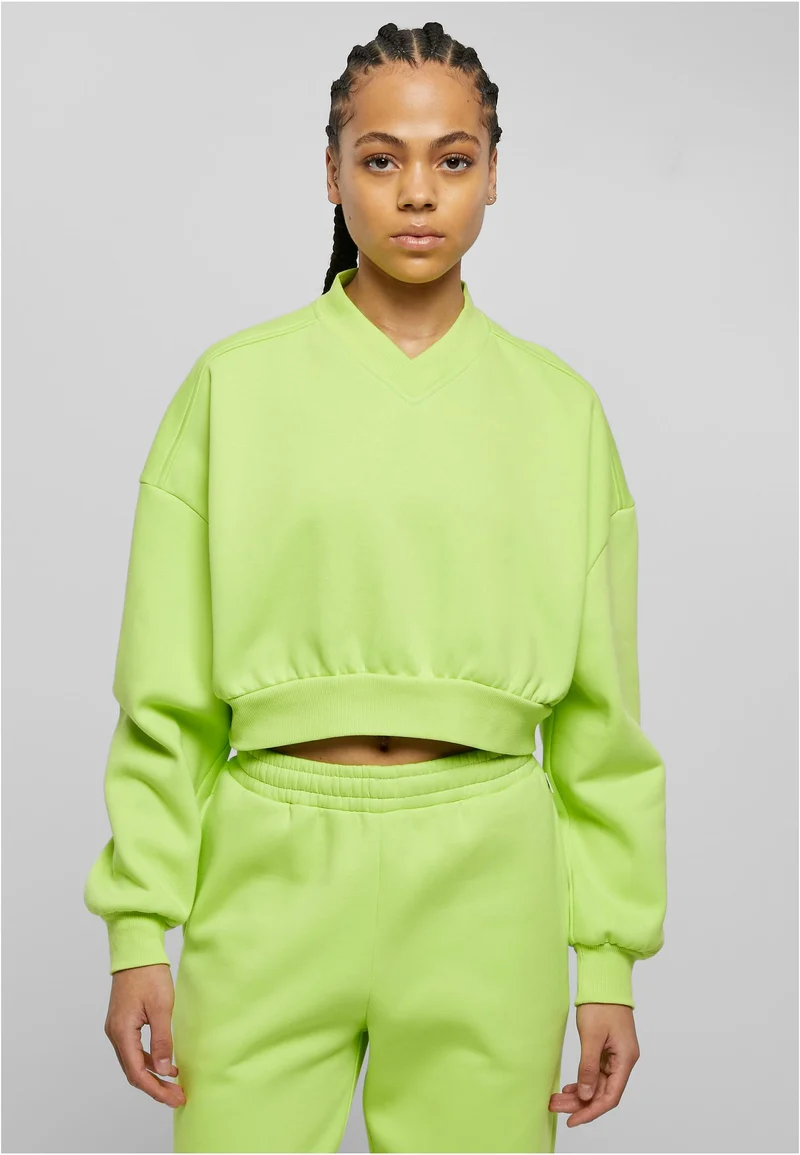UC Cropped V-Neck