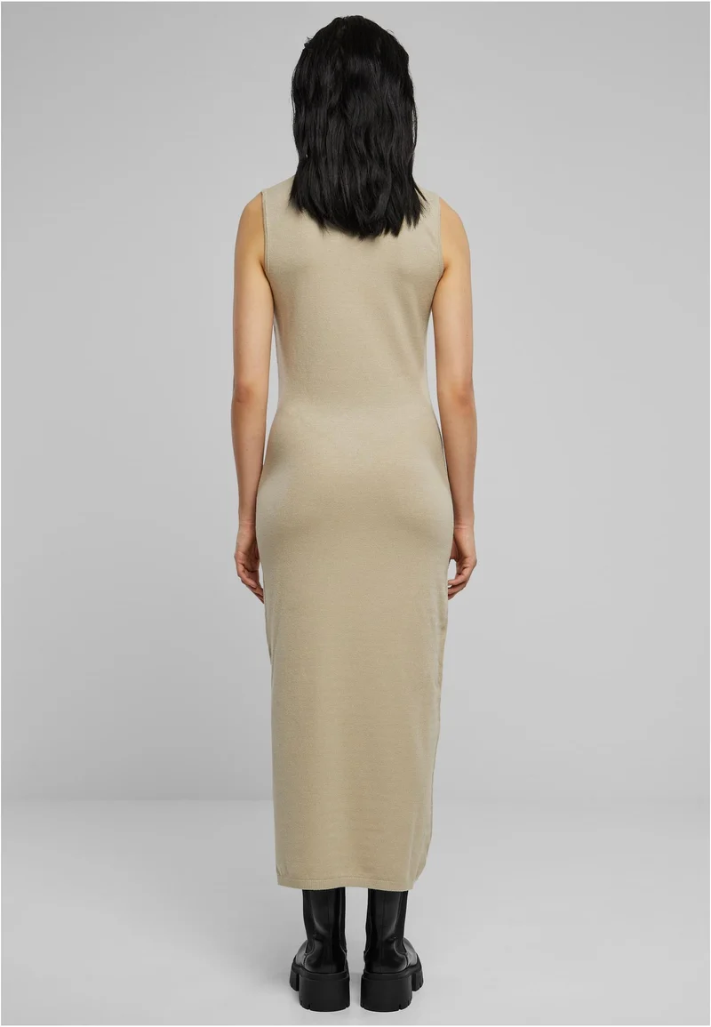 UC Knitted Eco Viscose Turtleneck Dress