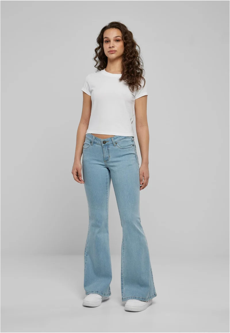 UC Organic Low Waist Flared Denim