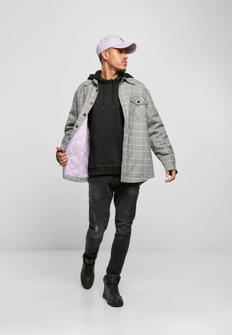 CS Plaid Out Quilted Shirt Jacket