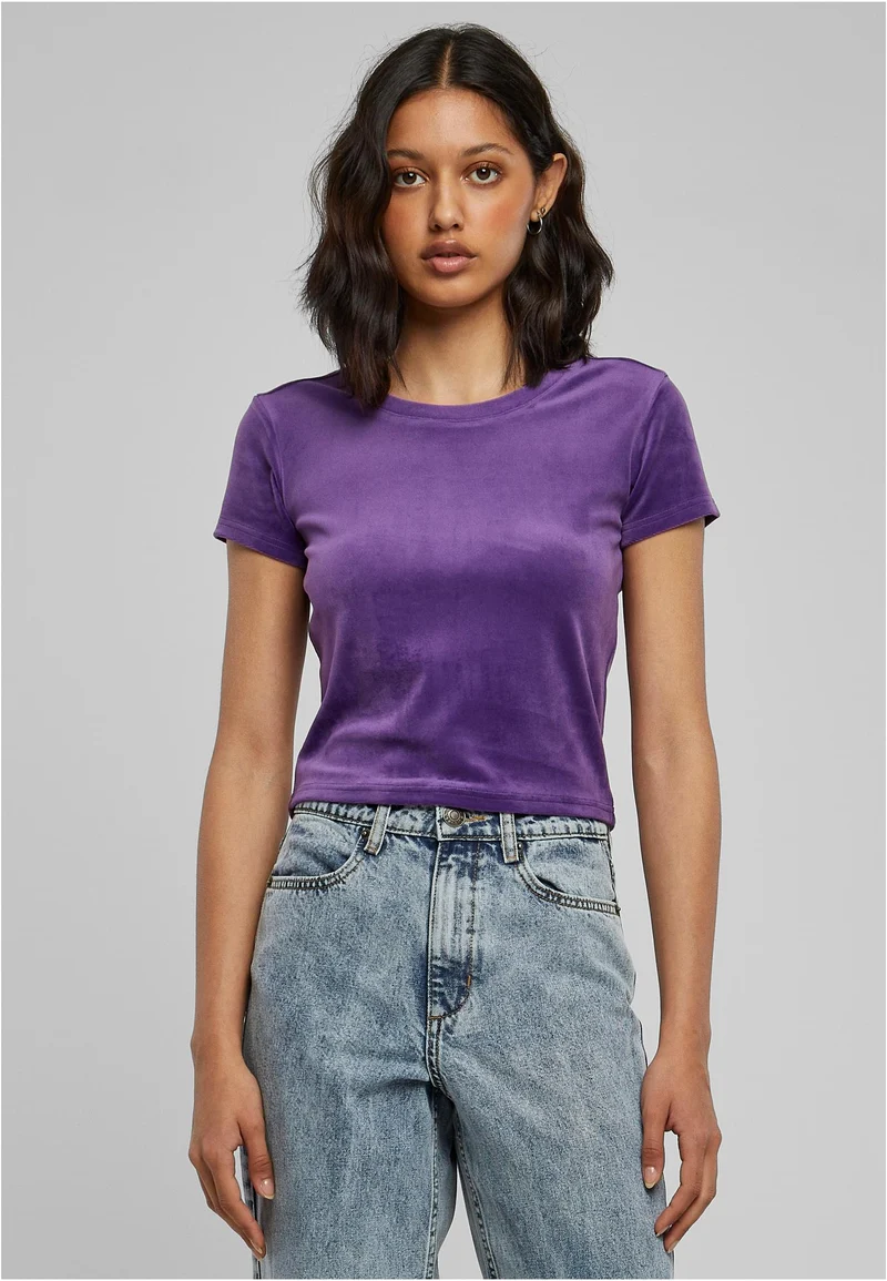 UC Short Velvet Tee