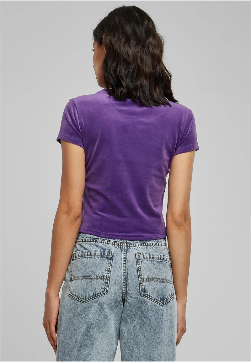 UC Short Velvet Tee