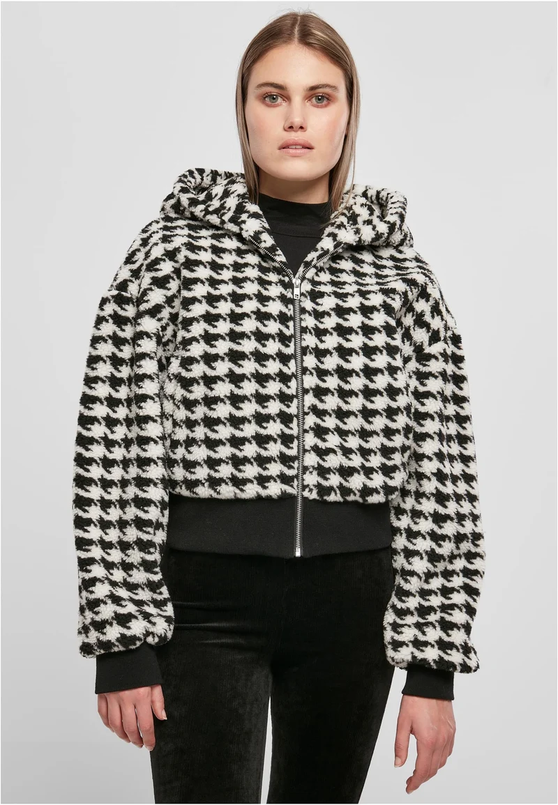 UC Short Oversized AOP Sherpa Jacket