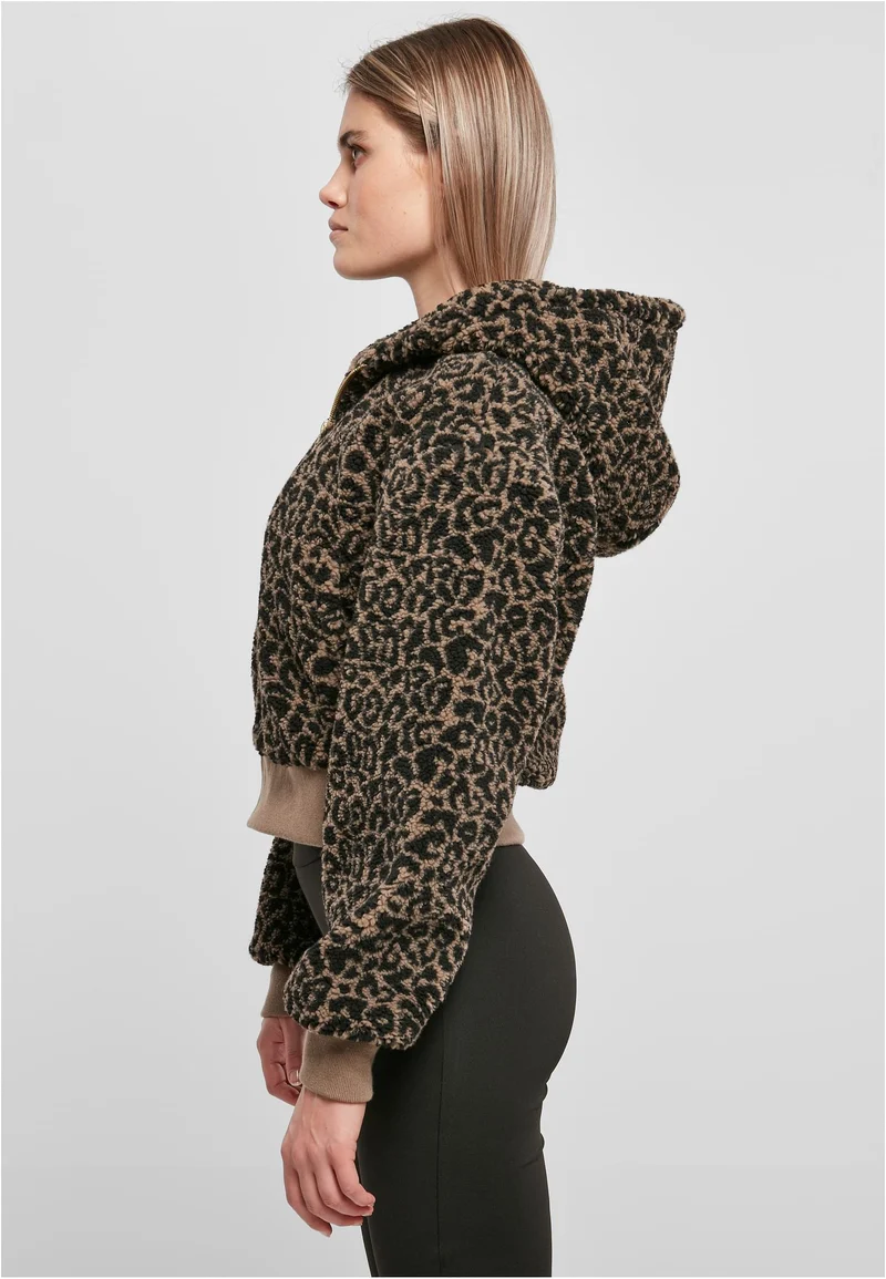 UC Short Oversized AOP Sherpa Jacket