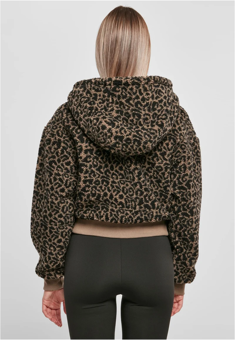 UC Short Oversized AOP Sherpa Jacket