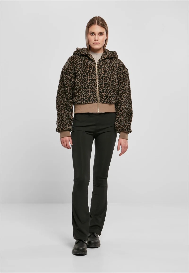 UC Short Oversized AOP Sherpa Jacket
