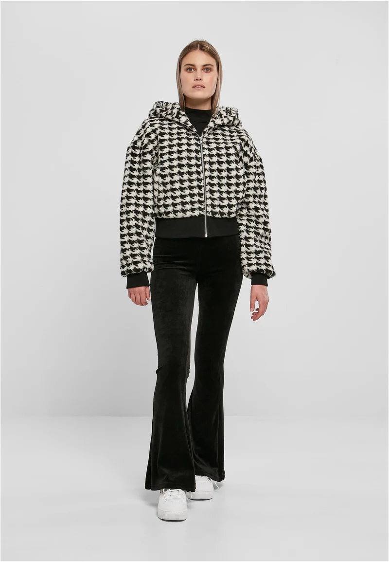 UC Short Oversized AOP Sherpa Jacket