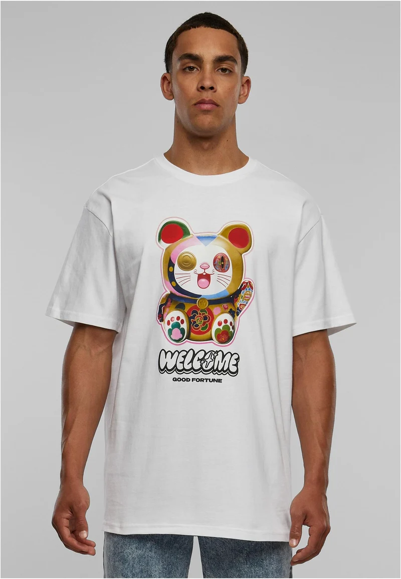 MT Welcome Cat Heavy Oversize Tee