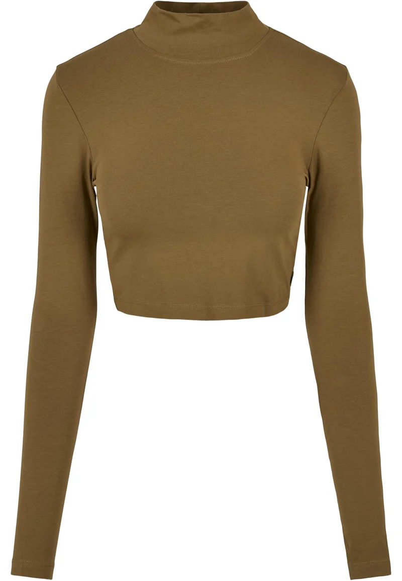UC Organic Cropped Turtelneck Longsleeve