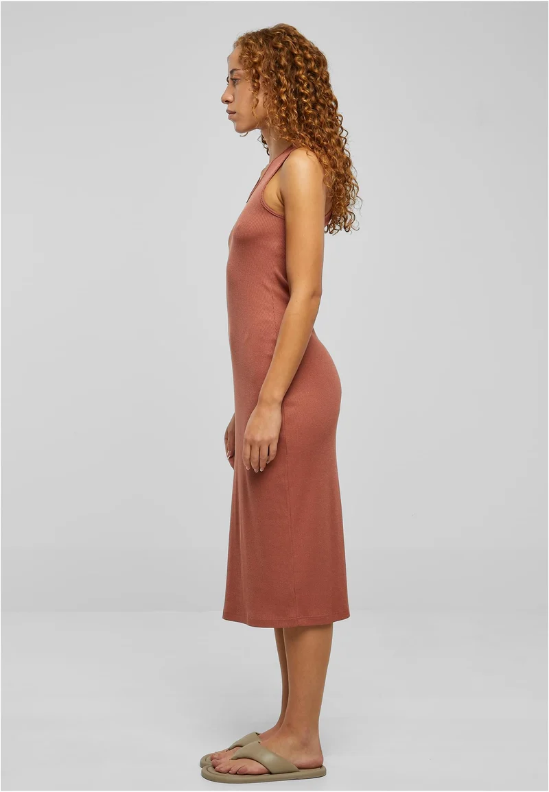UC Midi Sleeveless Rib Dress