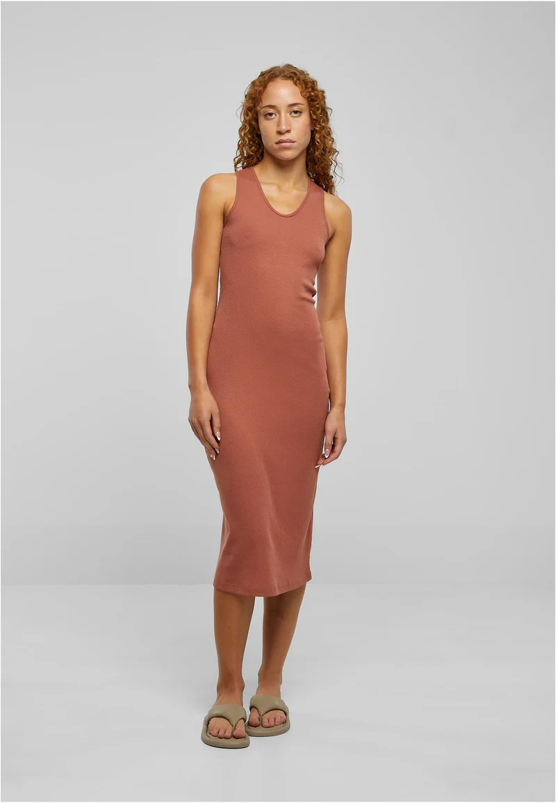 UC Midi Sleeveless Rib Dress