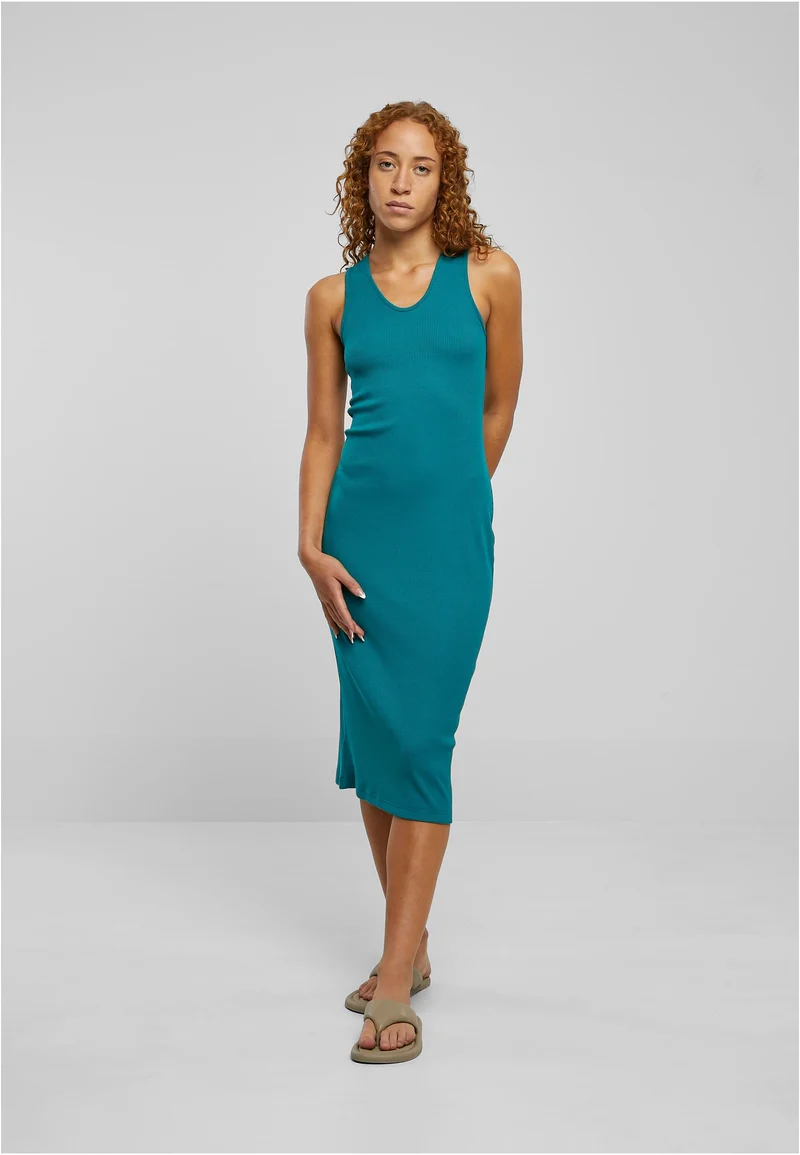 UC Midi Sleeveless Rib Dress