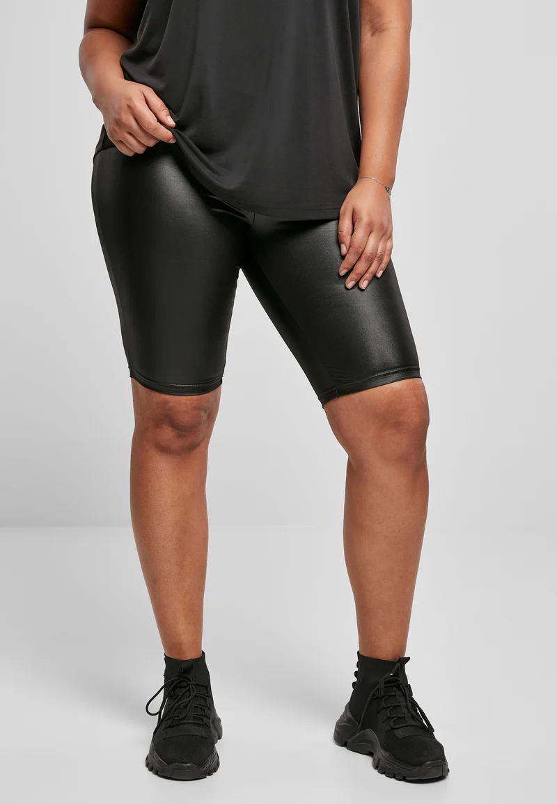 UC Synthetic Leather Cycle Shorts