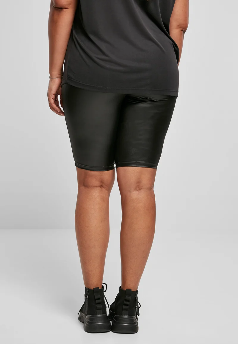 UC Synthetic Leather Cycle Shorts