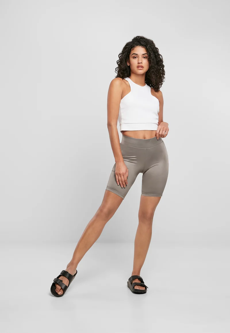 UC Synthetic Leather Cycle Shorts