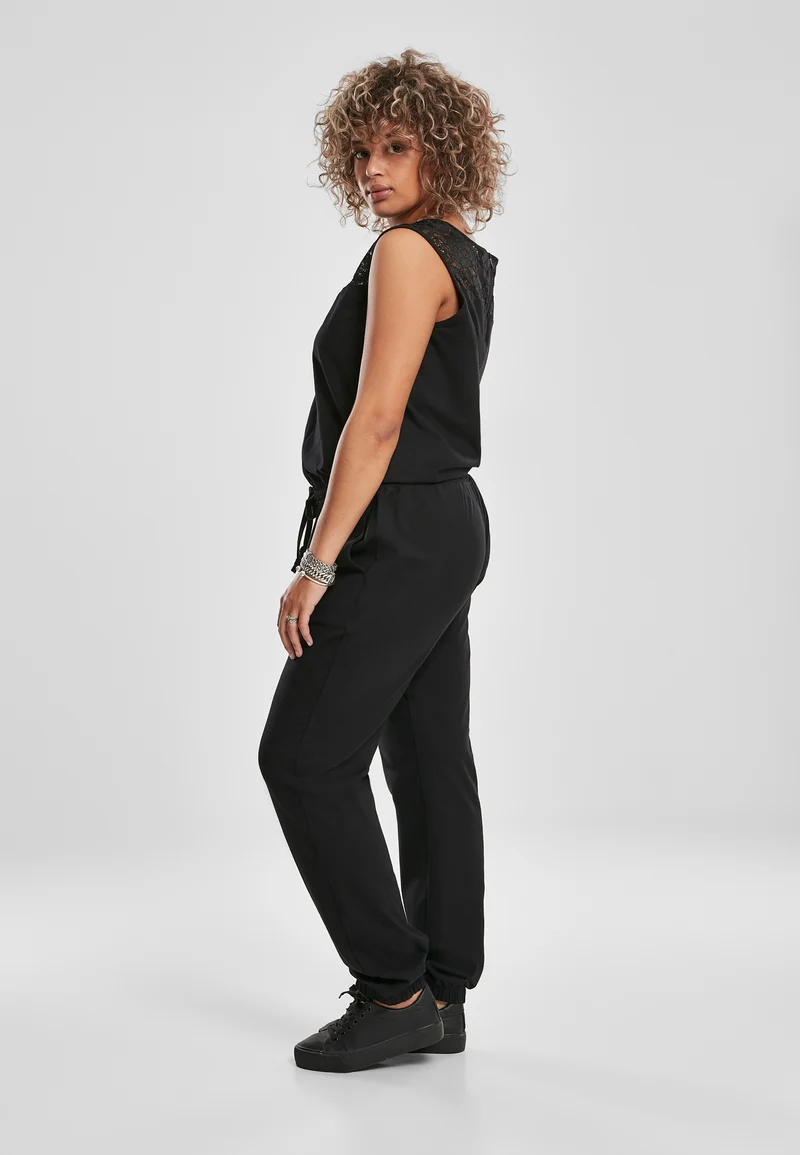 UC Lace Block Jumpsuit