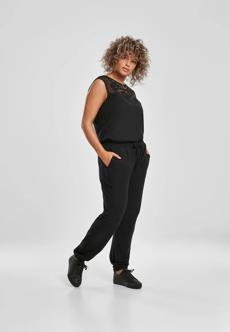 UC Lace Block Jumpsuit