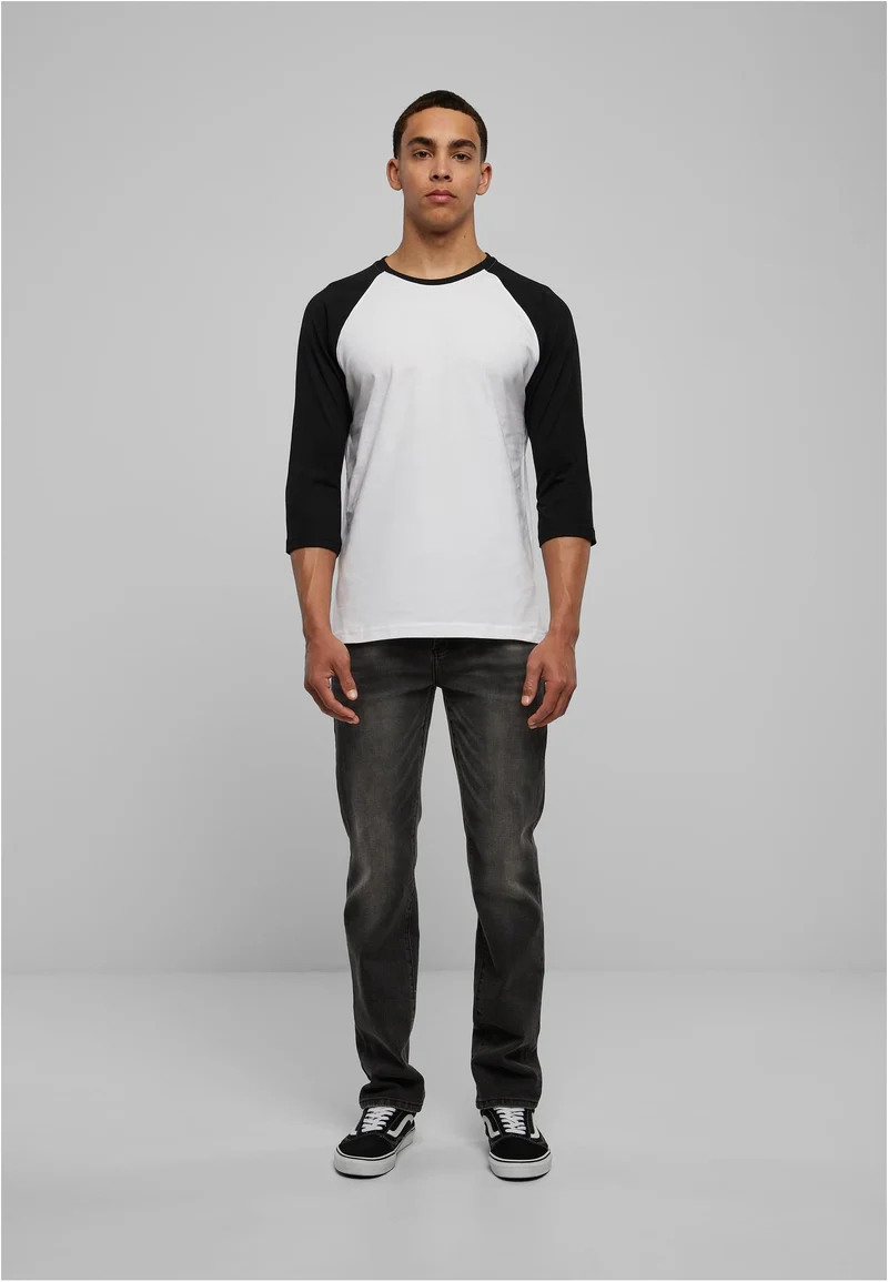UC Contrast 3/4 Sleeve Raglan Tee