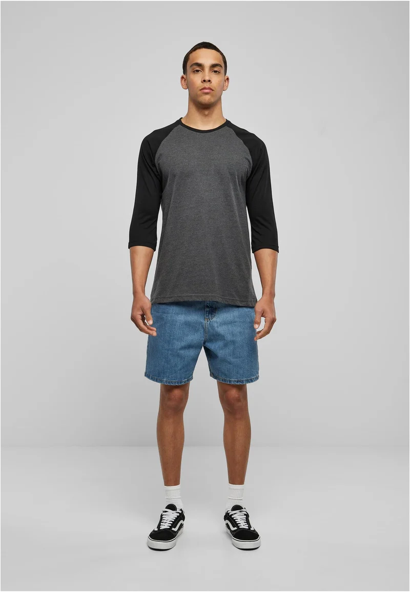 UC Contrast 3/4 Sleeve Raglan Tee