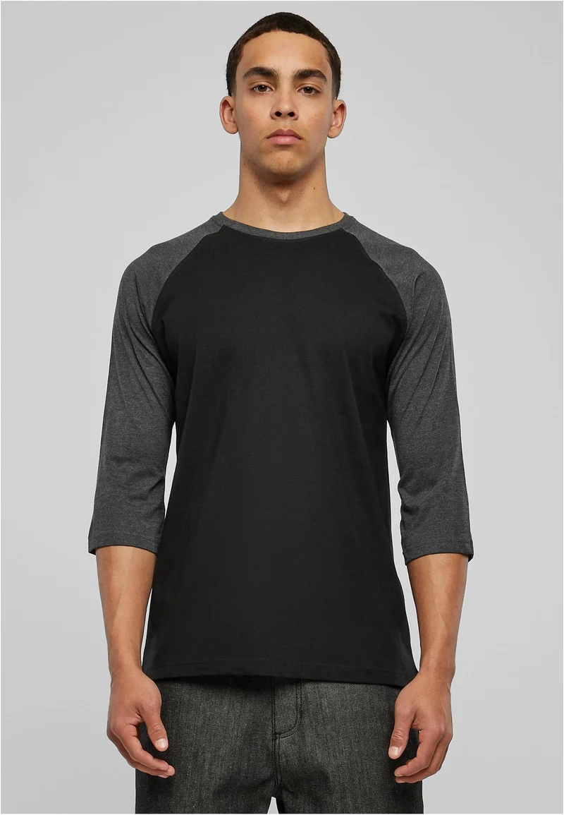 UC Contrast 3/4 Sleeve Raglan Tee