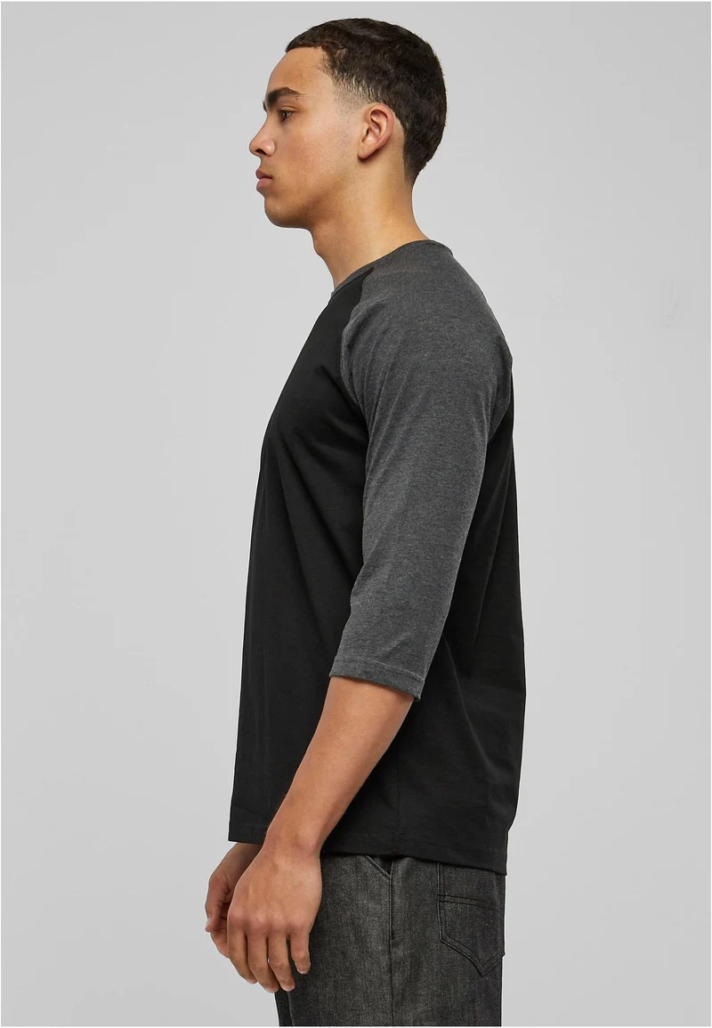 UC Contrast 3/4 Sleeve Raglan Tee