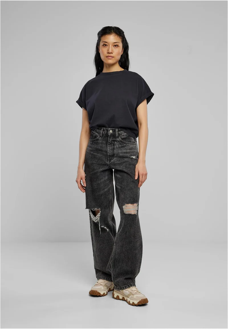 UC Short Pigment Dye Cut On Sleeve Tee