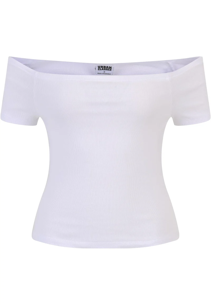 UC Off Shoulder Rib Tee 2-Pack