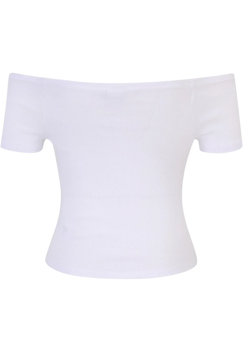 UC Off Shoulder Rib Tee 2-Pack