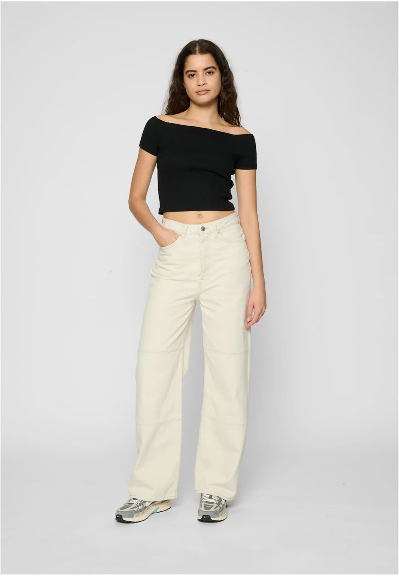 UC Off Shoulder Rib Tee 2-Pack