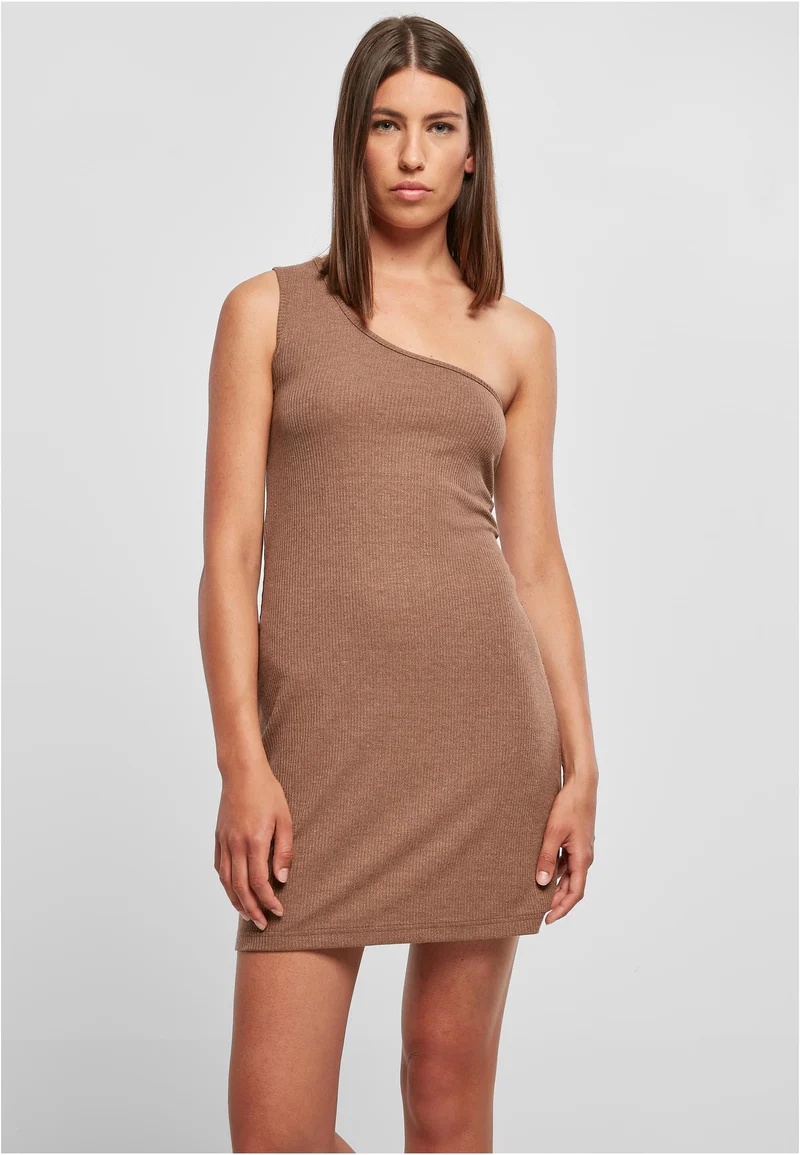 UC Rib One Shoulder Dress