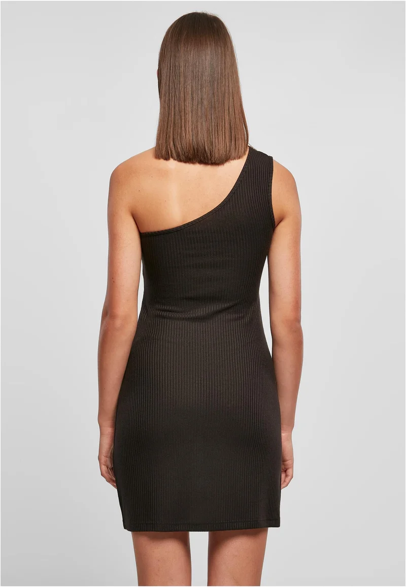 UC Rib One Shoulder Dress