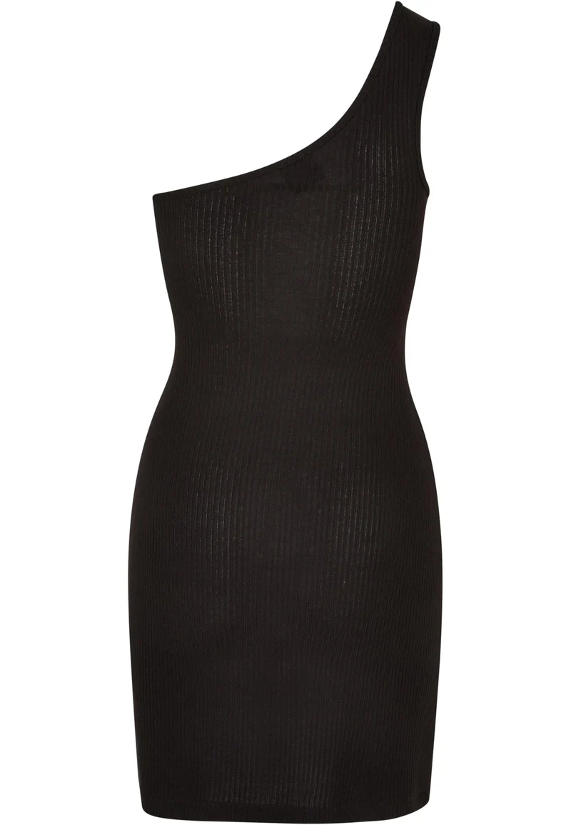 UC Rib One Shoulder Dress