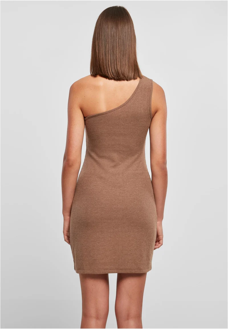 UC Rib One Shoulder Dress