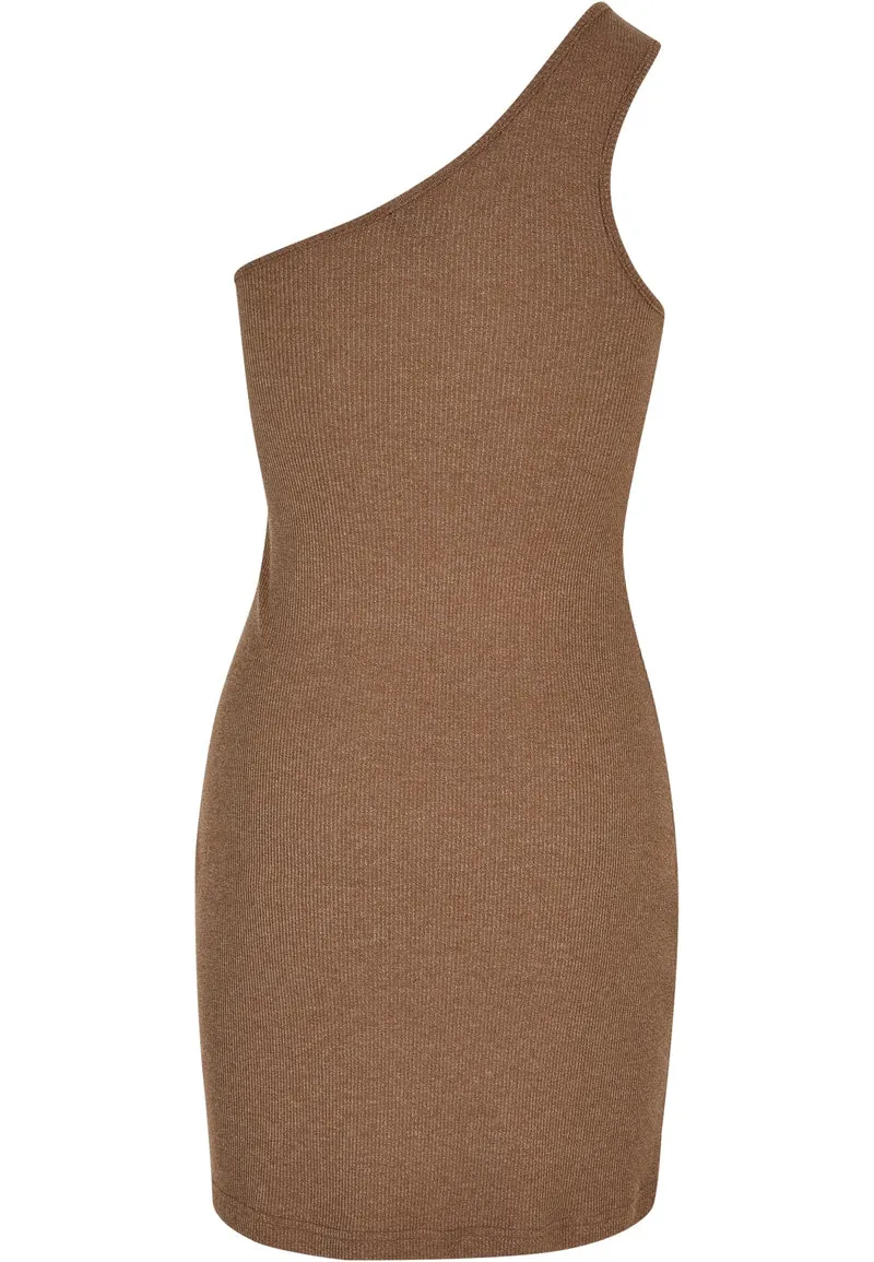 UC Rib One Shoulder Dress
