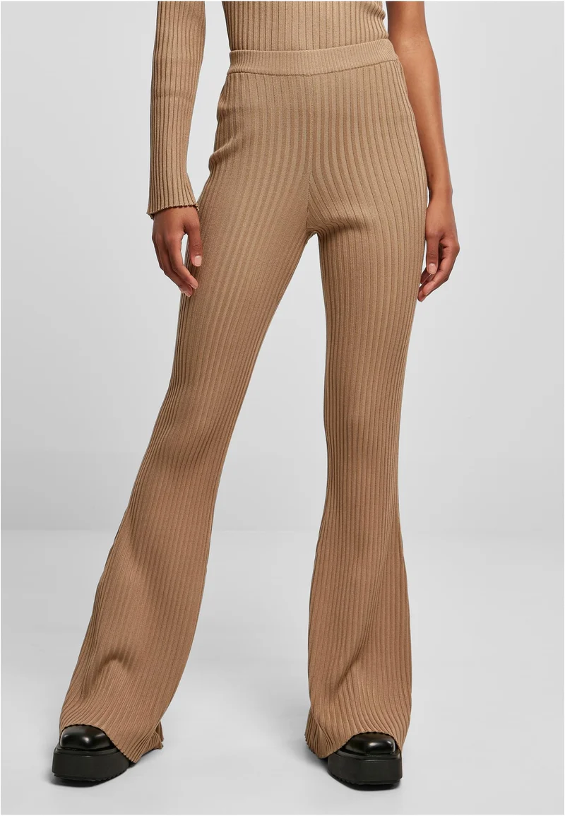 UC Flared Rib Knit Tights