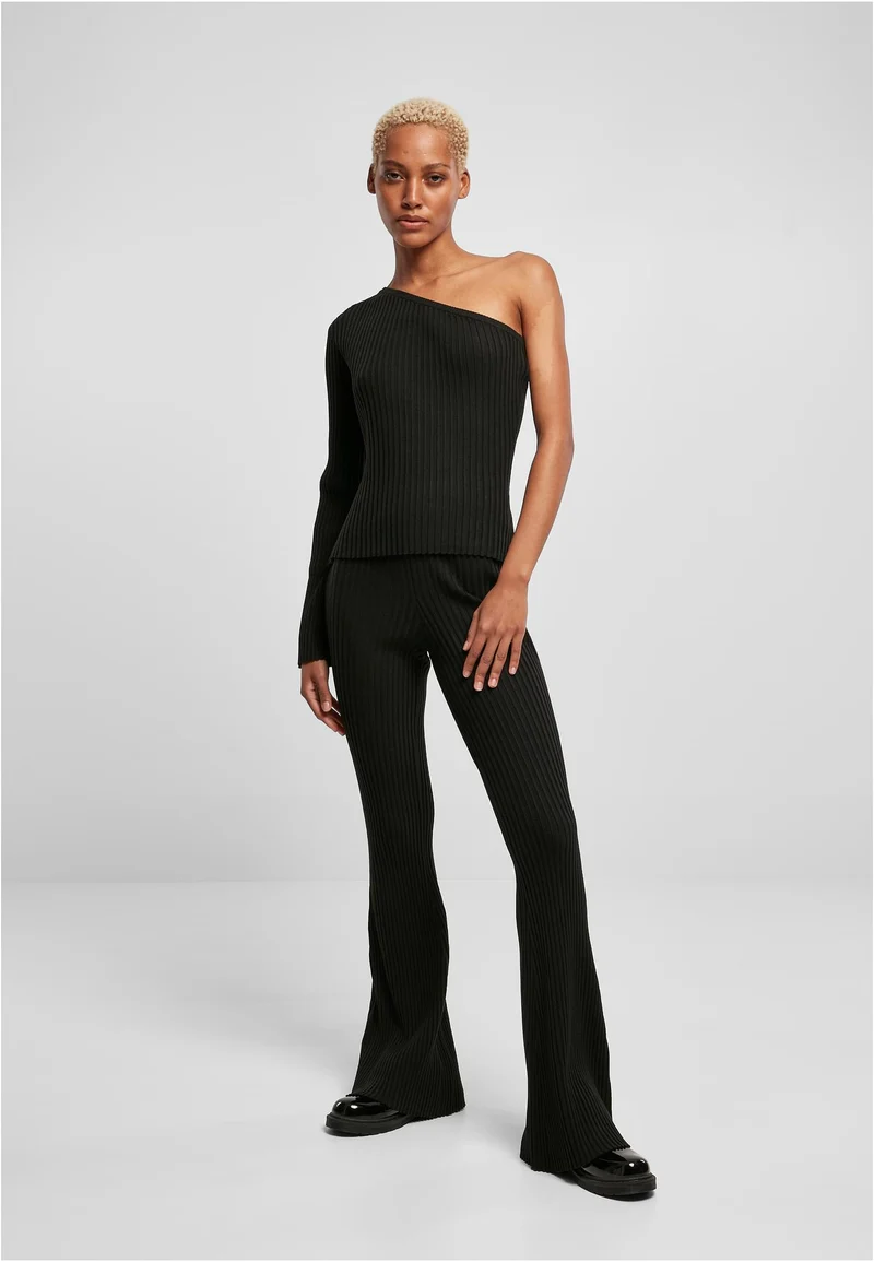 UC Flared Rib Knit Tights