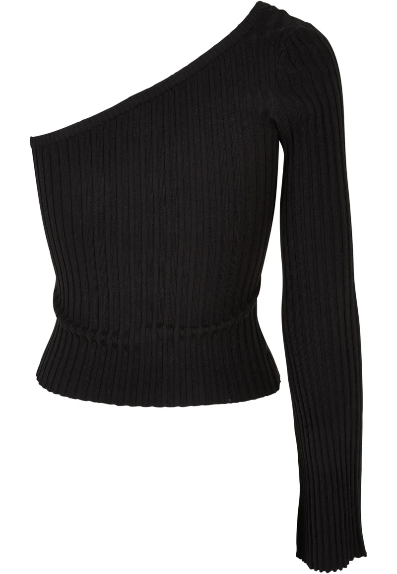 UC Short Rib Knit One Sleeve Sweater