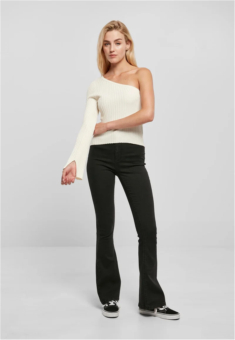 UC Short Rib Knit One Sleeve Sweater