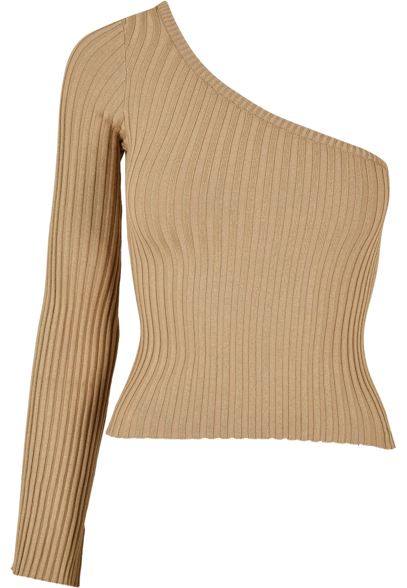 UC Short Rib Knit One Sleeve Sweater