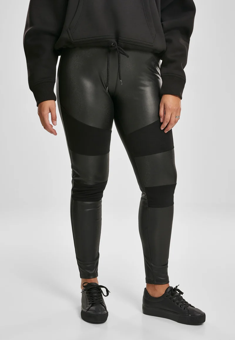 UC Fake Leather Tech Tights