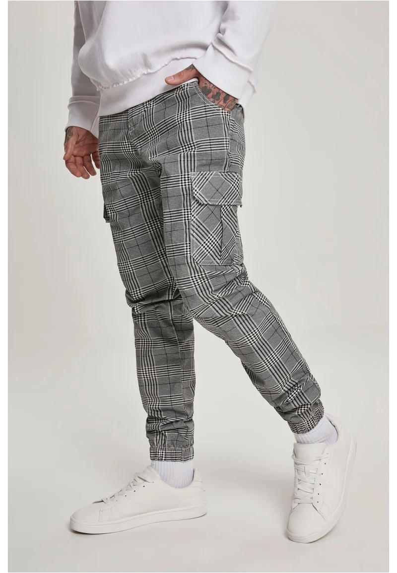 UC AOP Glencheck Cargo Jog Pants